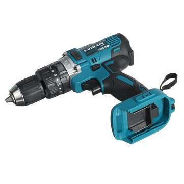 18V 3 In 1 Cordless Impact Drill 2 Speed Rechargable Electric Screwdriver Drill Li-Ion Battery Adapt