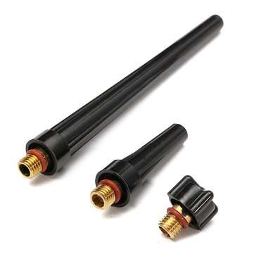 18Pcs TIG Gas Lens Collet Welding Torch Fit For WP-9/20/25 Lanthanate Tungste