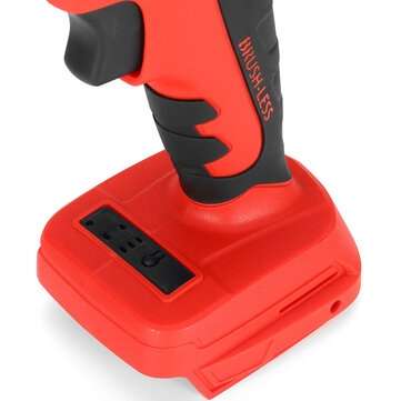 18V 520N.m. Cordless Impact Wrench Li-Ion Battery Brushless Wrench Driver 1/2Inch Electric Wrench Re