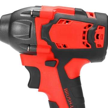 18V 520N.m. Cordless Impact Wrench Li-Ion Battery Brushless Wrench Driver 1/2Inch Electric Wrench Re