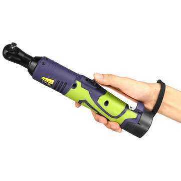 18V 50N.M 3/8" Cordless Ratchet Wrench Electric Wrench Tool Set with 2 Battery