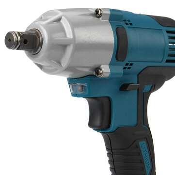 18V 480N.m. Li-Ion Cordless Impact Wrench Driver 1/2`` Brushed Electric Wrench Replacement for Makit