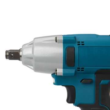 18V 480N.m. Li-Ion Cordless Impact Wrench Driver 1/2`` Brushed Electric Wrench Replacement for Makit