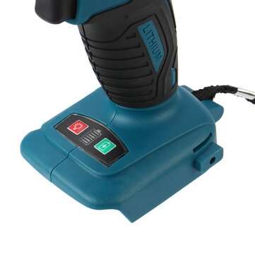 18V 480N.m. Li-Ion Cordless Impact Wrench Driver 1/2`` Brushed Electric Wrench Replacement for Makit