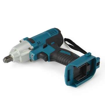 18V 480N.m. Li-Ion Cordless Impact Wrench Driver 1/2`` Brushed Electric Wrench Replacement for Makit