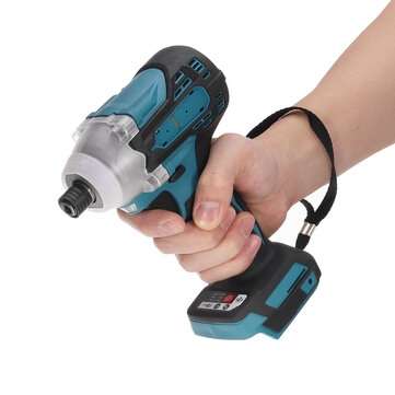 18V Cordless Brushless Electric Screwdriver 1/4 Inch Driver Replacement for Makita 18V Battery