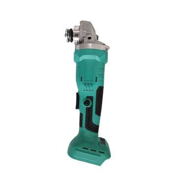 18V 800W Lithium Battery Brushless Angle Grinder 100MM 11000RPM Rechargeable... (COLOR.: GREENBLACK)