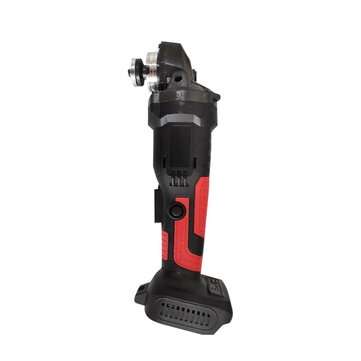18V 800W Lithium Battery Brushless Angle Grinder 100MM 11000RPM Rechargeable P... (COLOR.: BLACKRED)