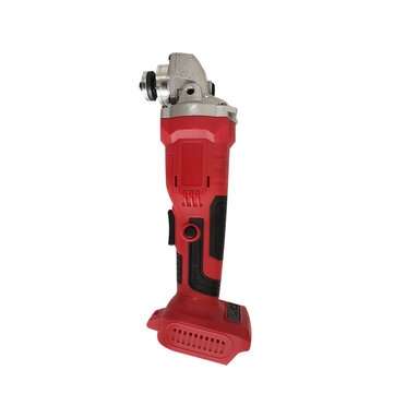 18V 800W Lithium Battery Brushless Angle Grinder 100MM 11000RPM Rechargeable P... (COLOR.: REDBLACK)
