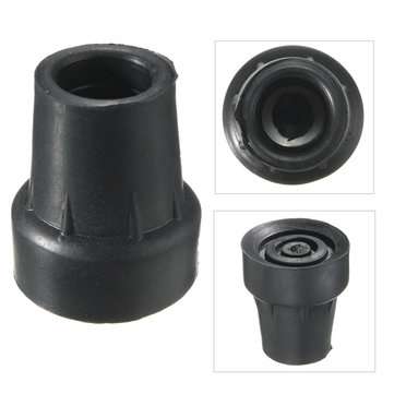19mm Black Rubber Crutch Skid Mat Tables Chairs Mats