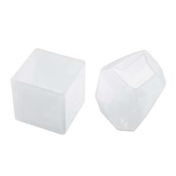 19PCS DIY Resin Casting Molds Silicone Jewelry Pendant Craft Making Mould Tool