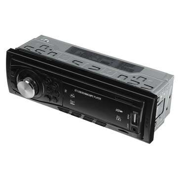 1DIN 12V Car MP3 Player FM Radio bluetooth Hands-free calls USB AUX TF SD Card Remote Control Chargi