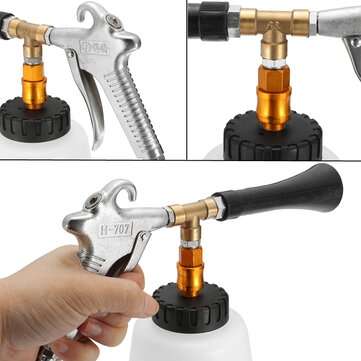 1L Car High Pressure Tornado Washing Air Operated Spray Car Blowing Clean Up Wash Beauty