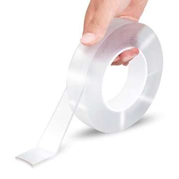 1M/2M/5M 1*30mm Nano Tape Double-sided Tape Transparent No Trail Reusable Waterproof... (LENGTH: 5M)