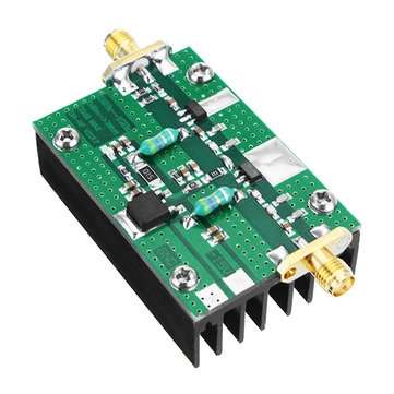 1MHz-1000MHZ 35DB 3W HF VHF UHF FM Transmitter Broadband RF Power Amplifier For Ham Radio
