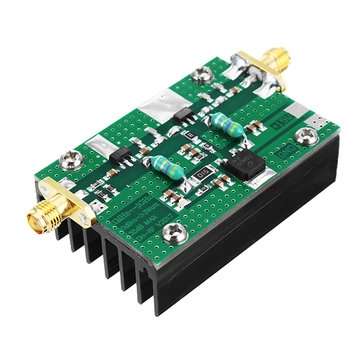 1MHz-1000MHZ 35DB 3W HF VHF UHF FM Transmitter Broadband RF Power Amplifier For Ham Radio