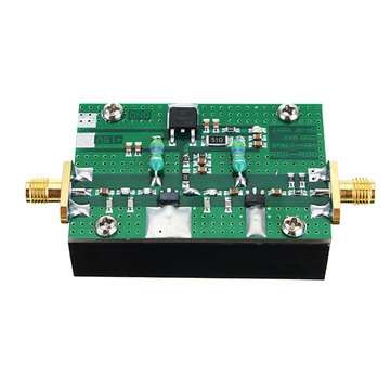 1MHz-1000MHZ 35DB 3W HF VHF UHF FM Transmitter Broadband RF Power Amplifier For Ham Radio