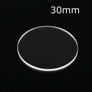 1mm Thickness Flat Sapphire Glass 28-32mm Double Dome for Crystal Watch  (SIZE: #3)