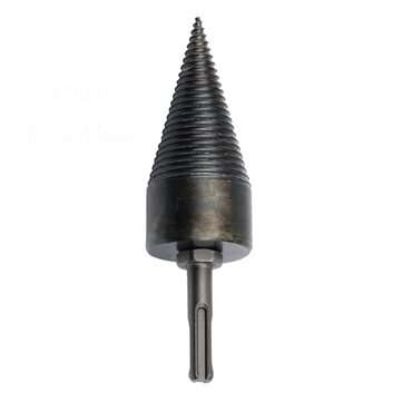 1Pc 42mm HSS Round/Square/Hexagonal Shank Firewood Drill Bit Splitter Wood... (SHANK TYPE: HEXSHANK)