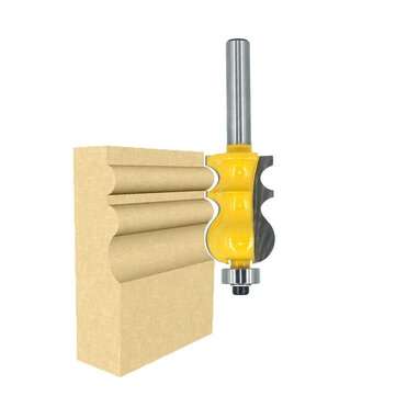 1pc 8MM Shank Special Architectural Moulding Line Router Bit Woodworking Cutter Milling for Wood Bit