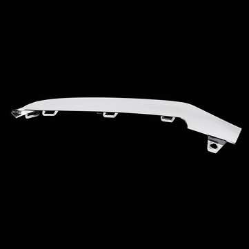 1pc Chrome Front Bumper Cover Trim Molding For Mercedes-Benz W212 E350 14-16 Left/R... (STYLE: LEFT)