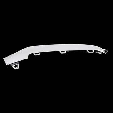 1pc Chrome Front Bumper Cover Trim Molding For Mercedes-Benz W212 E350 14-16 Left/... (STYLE: RIGHT)