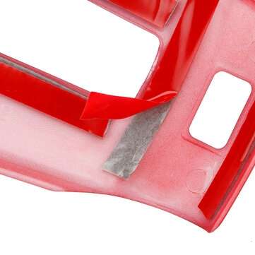 1PC Frosted Red Steering Wheel Trim Cover For BMW F20 F22 F21 F30 F32 F33 F36 F06 F12 F13 X5 F15 X6