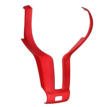1PC Frosted Red Steering Wheel Trim Cover For BMW F20 F22 F21 F30 F32 F33 F36 F06 F12 F13 X5 F15 X6