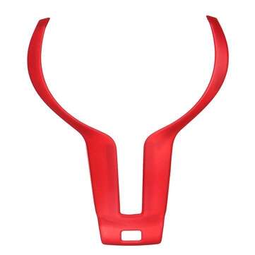1PC Frosted Red Steering Wheel Trim Cover For BMW F20 F22 F21 F30 F32 F33 F36 F06 F12 F13 X5 F15 X6