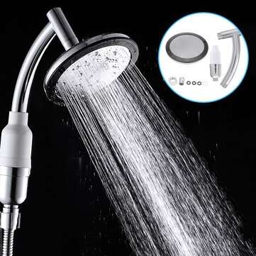 1PC High Pressure Large Shower Head Powerful Energy Bath Heads Chrome Water Saving Shower Hose