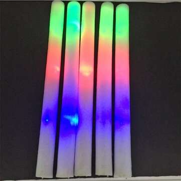 1pc LED Colorful Cheering Glow Flashing Foam Stick for Concert Party Decoration Toys