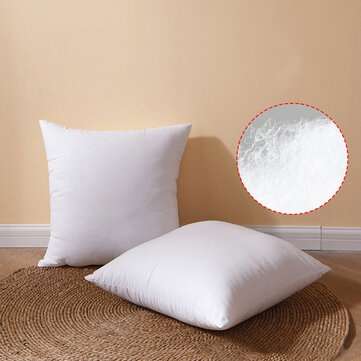 1pc Pillow Inner Core Head Waist Pillow Inner Feather Fabric Filler Cushion Filling (SIZE: 45*45CM)