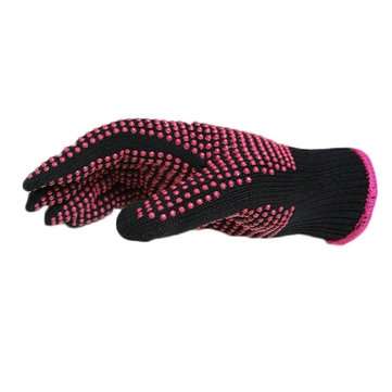 1pc PVC Dot Plastic Safety Protecting Glove Elastic Cuff Insulated Resistant High-temperature Glove