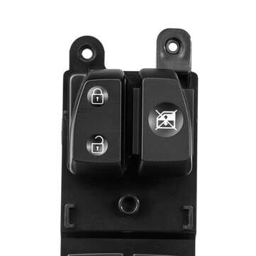 1pc Window Control Switch With Auto-Down Button Fit Front Left For Hyundai Creta IX25 2014-2020 #935