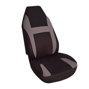 1PC Universal Car SUV Front Seat Covers Protectors Interior Cushion Breathable (COLOR.: GREY)
