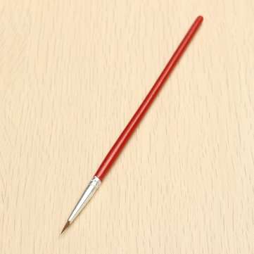 1Pce Short Handle Artist Paint Brush Set Round Shape Nylon Hair Hook Line Pen Brush Set