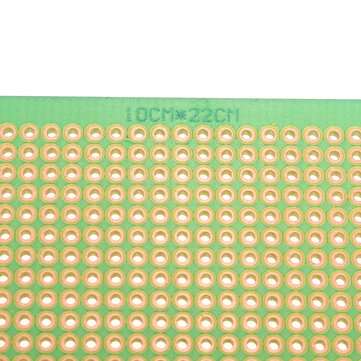 1pcs 100 * 220mm DIY Single-sided Green Oil PCB Universal Circuit Board