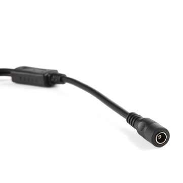 1PCS 1 DC Female To 4 Male Plug Power Cord adapter Connector Cable Splitter for CCTV Camera Surveill