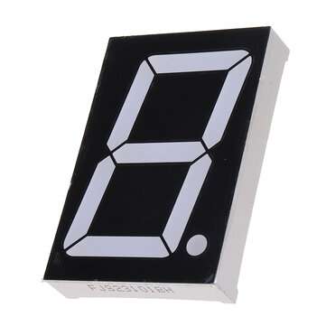 1Pcs 23101BH 2.3 inch LED Digital Tube One-digit Common Anode Bright Red Light