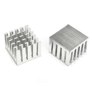 1pcs 20x20x15mm DIY CPU IC Chip Heat Sink Extruded Cooler Aluminum Heat Sink
