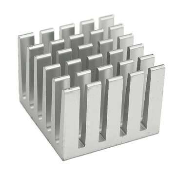 1pcs 20x20x15mm DIY CPU IC Chip Heat Sink Extruded Cooler Aluminum Heat Sink