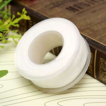 1pcs 20M PTFE White Thread Pipe Tape Plumbers Seal Ring Tape 18x0.1mm
