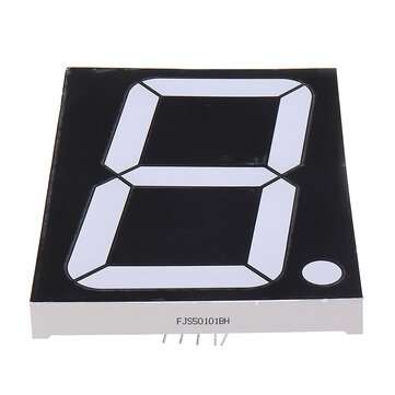 1Pcs 50101BS 5 inch LED Digital Tube One-digit Common Anode Bright Red Light