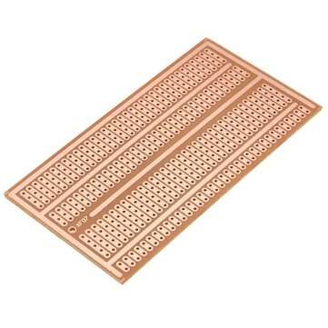 1pcs 5X10cm Single Side Copper Prototype Paper PCB Breadboard 2-3-5 Joint Hole