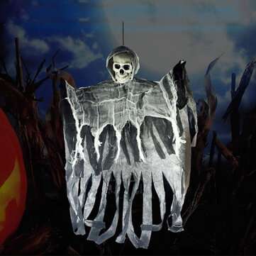 1PCS 90x100cm Halloween Skull Hanging Ghost Props Decoration Props