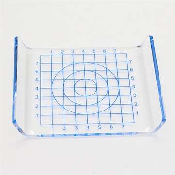 1Pcs Clear U-shaped Acrylic Scale Sheet Acrylic Pressure Board Transparent DIY Press Plate Clay Tool