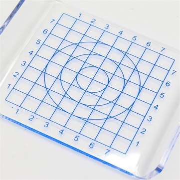 1Pcs Clear U-shaped Acrylic Scale Sheet Acrylic Pressure Board Transparent DIY Press Plate Clay Tool