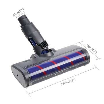 1pcs Electric Floor Brush Replacements for DysonV6 Vacuum Cleaner Parts Accessories [Non-Original]