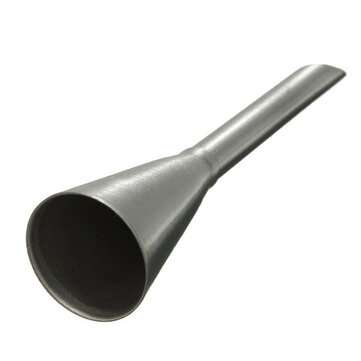 1Pcs High Quality Puffs Cream Icing Piping Nozzle Tip Stainless Steel Long Puff Nozzle Tip Decoratin