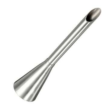 1Pcs High Quality Puffs Cream Icing Piping Nozzle Tip Stainless Steel Long Puff Nozzle Tip Decoratin